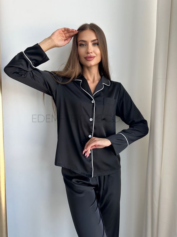 Фото Стильная Шелковая Женская пижама 140 Christel