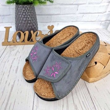 Фото Тапочки женские с корковой стелькой DH-2H Inblu