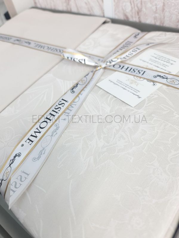 Фото Сатиновая постель Issihome Advina Champagne