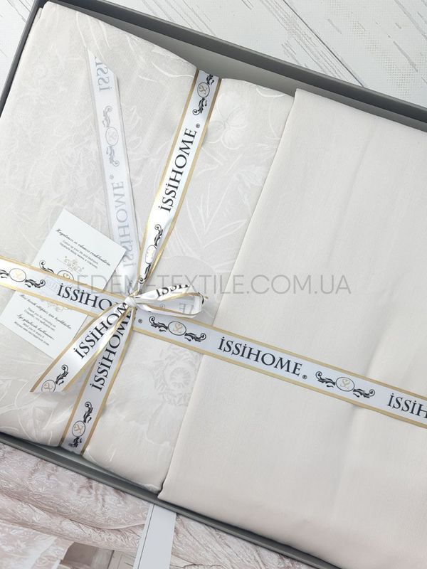 Фото Сатиновая постель Issihome Advina Champagne