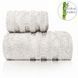 Турецький рушник бамбук Sikel Bambo Naturel, Молочний, 30х50