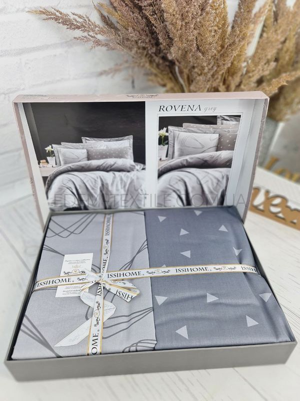 Фото Комплект постельного белья Сатин Rovena Grey