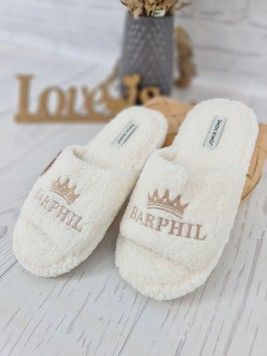 Фото Женские теплые тапочки для дома Корона Barphil