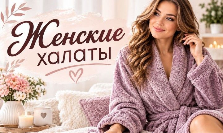 женские халаты фото