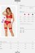 Комплект нижнего белья Obsessive Chilisa set, Красный, XS/S