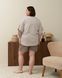 Комплект для дому Plus Size із шортами 45601, Бежевий, L