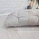 Подушка Тесто эко пух для сна Colorful Home, Серый, 48х74
