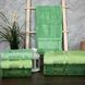 Бамбуковое полотенце Bamboo Agag Desen Zeron, Салатовый, 50х90