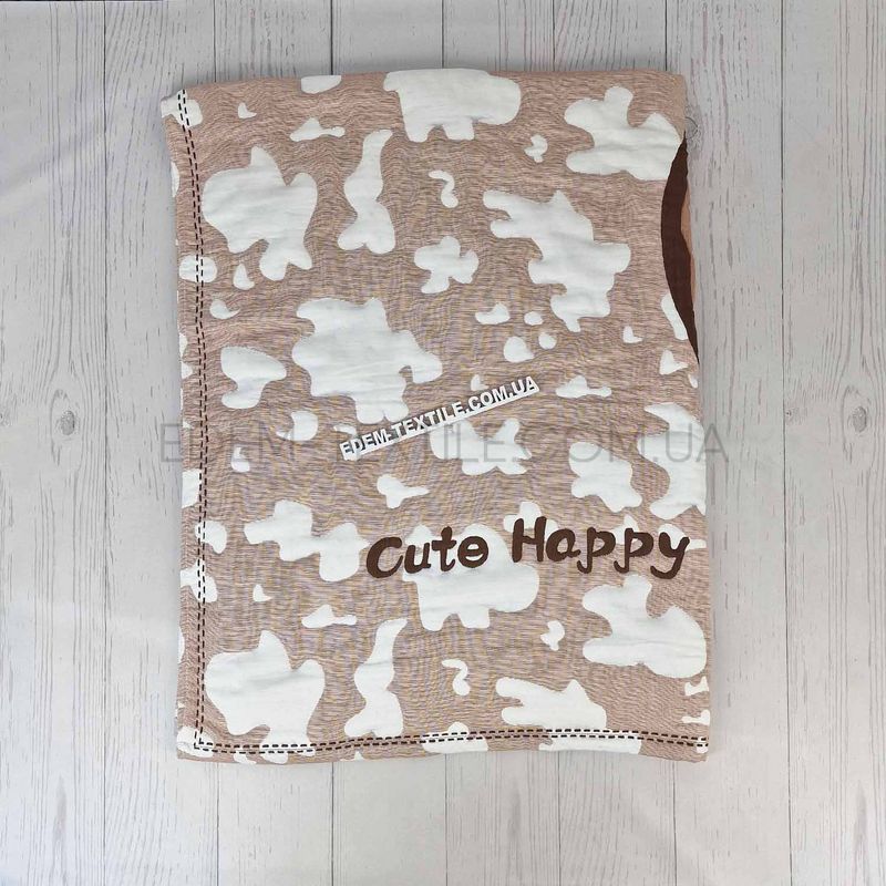 Фото Легке дитяче покривало плед Cute Happy Dog