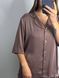 Комплект для дома рубашка и шорты 269/25, Шоколадный, XL/2XL