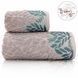 Полотенце жаккард с бордюром Sikel Melanema, Серый, 30х50