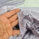 Простыня на резинке страйп с наволочками 004-151, Сиреневый, 160х200+50х70-2 шт