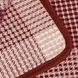 Літнє покривало з бавовни Bedcover Vladi, Бордовий, 170х210