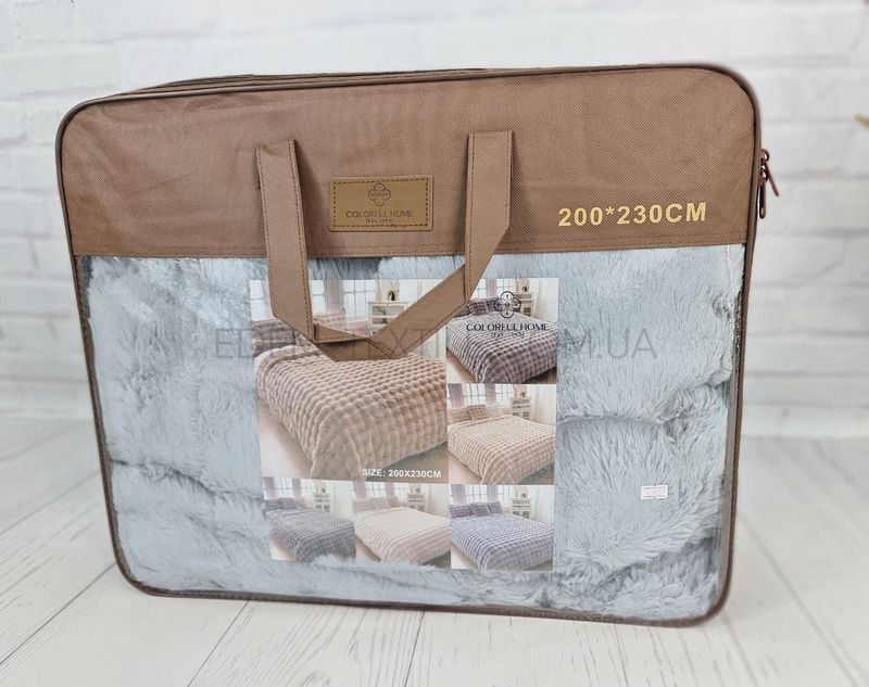Плед Кролик на ліжко для спальні Colorful, сизый, 200х230