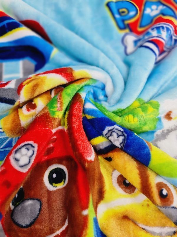 Фото Плед Щенячий патруль для мальчика Paw Patrol