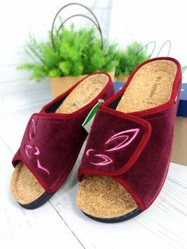 Фото Жіночі Відкриті Тапочки на липучці DH-2D Inblu