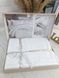 Постельное Белье Jacquard Satin Herra White, Полуторный, 160х220, 180х240, 50x70-1шт и 70х70-1шт