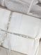 Постельное Белье Jacquard Satin Herra White, Полуторный, 160х220, 180х240, 50x70-1шт и 70х70-1шт