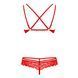 Кружевной красный комплект нижнего белья 860-Set-3, S/M
