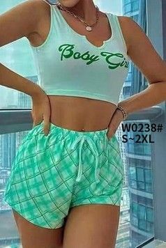Фото Піжама шорти та короткий топ Baby Girl 0238