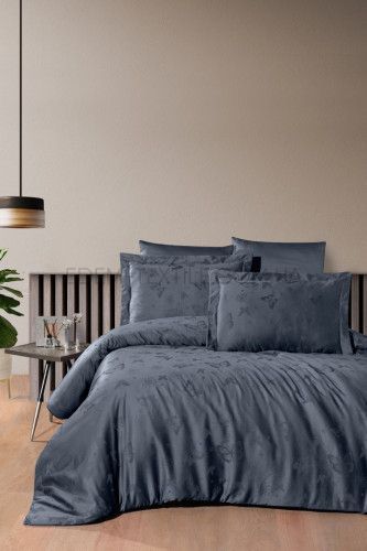 Фото Жакардова постільна білизна Satin Corina Denim