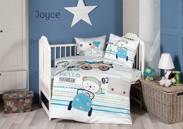 Фото Постель в детскую кроватку сатин First Choice Joyce