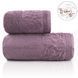 Турецкое хлопковое полотенце Hanibaba Floral, Фиолетовый, 50х90