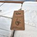 Постельное белье с рюшами Вареный хлопок Naturel, Евро, 200х220, 240х260, 50х70-2 шт