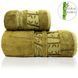 М'який рушник бамбуковий Gold Bamboo, Хакі, 90х150