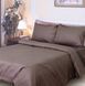 Хлопковая простынь Satin Stripe Ярослав 06, Шоколадный, 200х220