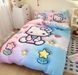 Подростковая постель Hello Kitty для девочки, Полуторный, 150х210, 180х230, 50х70-2 шт
