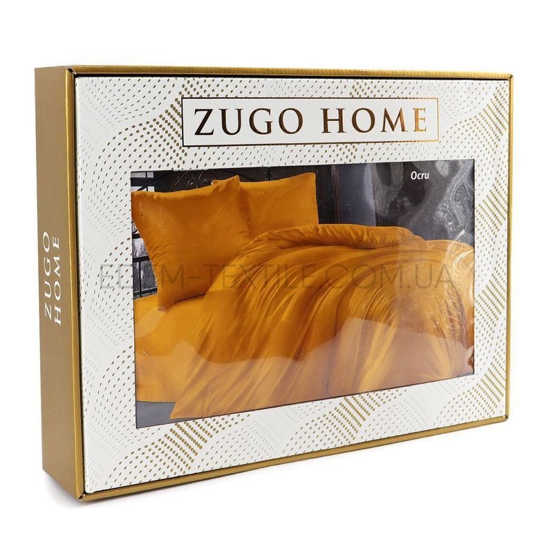 Фото Желтое постельное белье Zugo Home Сатин Ogru