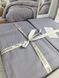 Постіль із сатину Delux Snazzy Quick Silver, Полуторний, 160х220, 180х245, 50x70-1шт и 70х70-1шт
