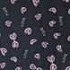 Халат трикотажний Батал принт Серця Love, Синій, 2XL