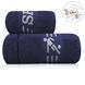 Полотенце мужское махровое Cestepe Sport, Синий, 50х90