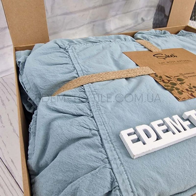 Фото Комплект постели с рюшами Sikel Exclusive Mint