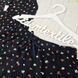 Пижама трикотажная майка и шорты HNX Цветочки, Темно-синий, M