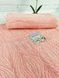 Полотенце махровое vip cotton хлопок Leyla, Персиковый, 50х90