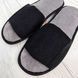 Чоловічі відкриті капці вельвет Mono Twins, Чорний, 40/41, 27,5