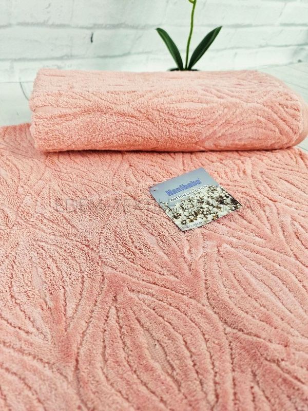 Фото Полотенце махровое vip cotton хлопок Leyla