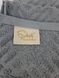 Махровое Турецкое полотенце Cotton Sirma Sikel, Серый, 50х90