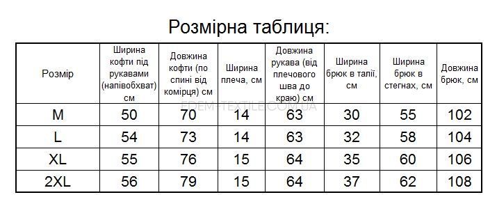 Фото Чоловічий теплий костюм зі штанами Байка 93401