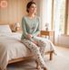 Пижама Кофта и Штаны принт Желуди Rubina 7547, Ментоловый, XL