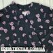Халат трикотажний Батал принт Серця Love, Синій, 4XL