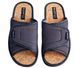 Чоловічі відкриті капці з текстилю 05-11, Сірий, 41, 27