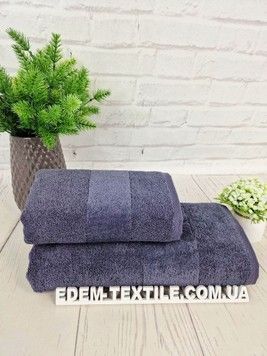 Фото Хлопковое полотенце для ванной vip cotton Mir