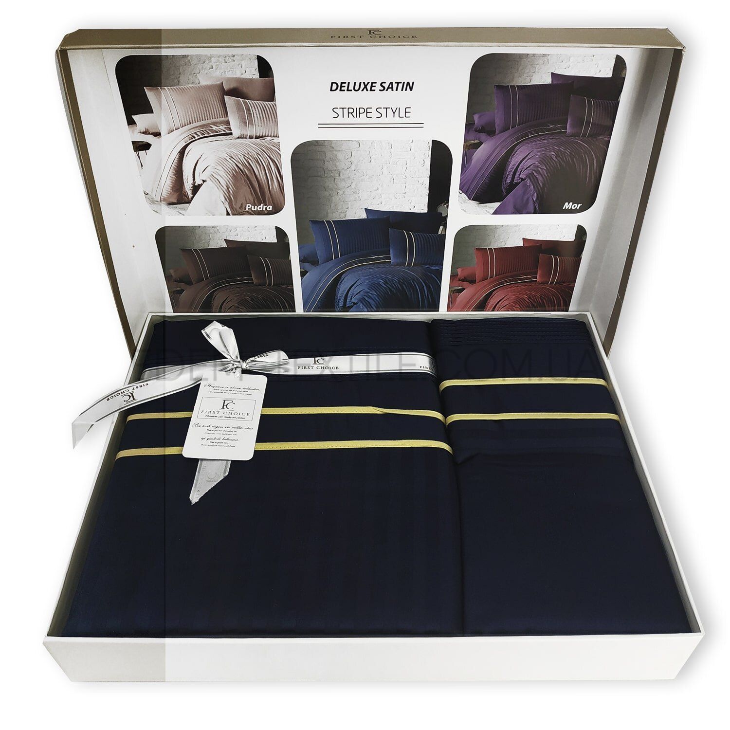 Постель First Choice евро сатин Stripe Style (2) Постель First Choice евро сатин Stripe Style Фото 2