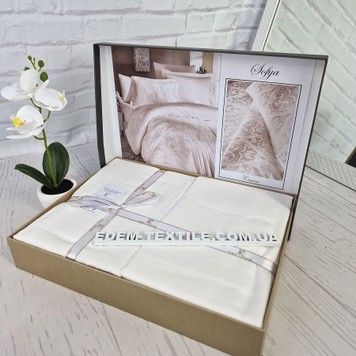 Фото Комплект постельного белья Satin Jacquard Sofya