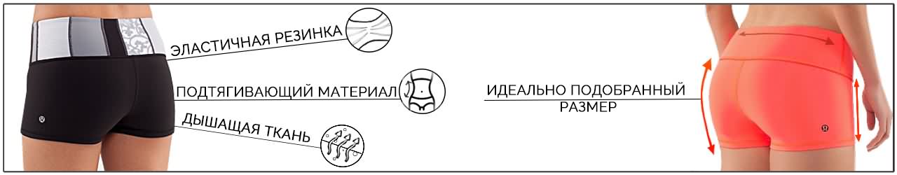Шорты, которые идеально сидят по фигуре 